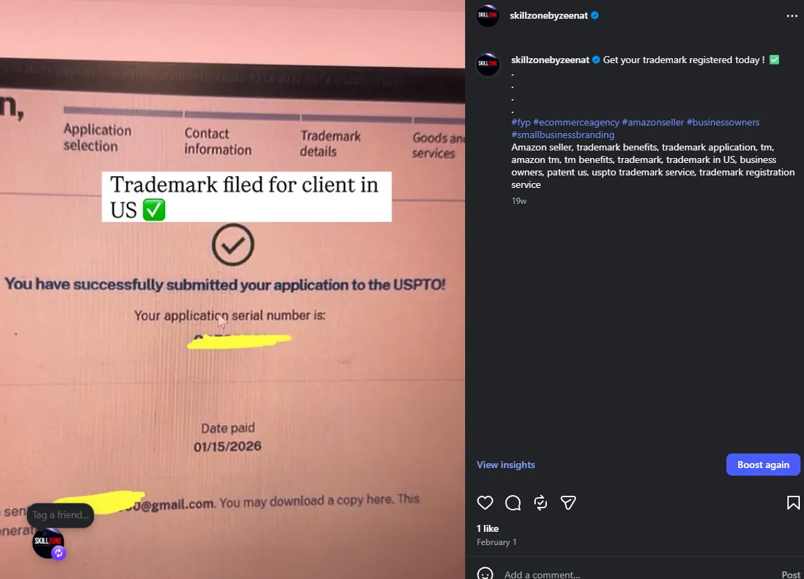 Account setup